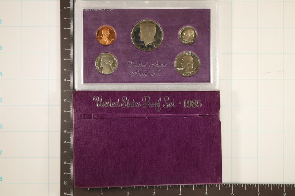 1985 US PROOF SET (WITH BOX) (1 of 2)