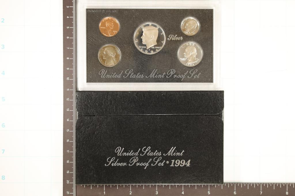 1994 US SILVER PROOF SET (WITH BOX) (1 of 2)