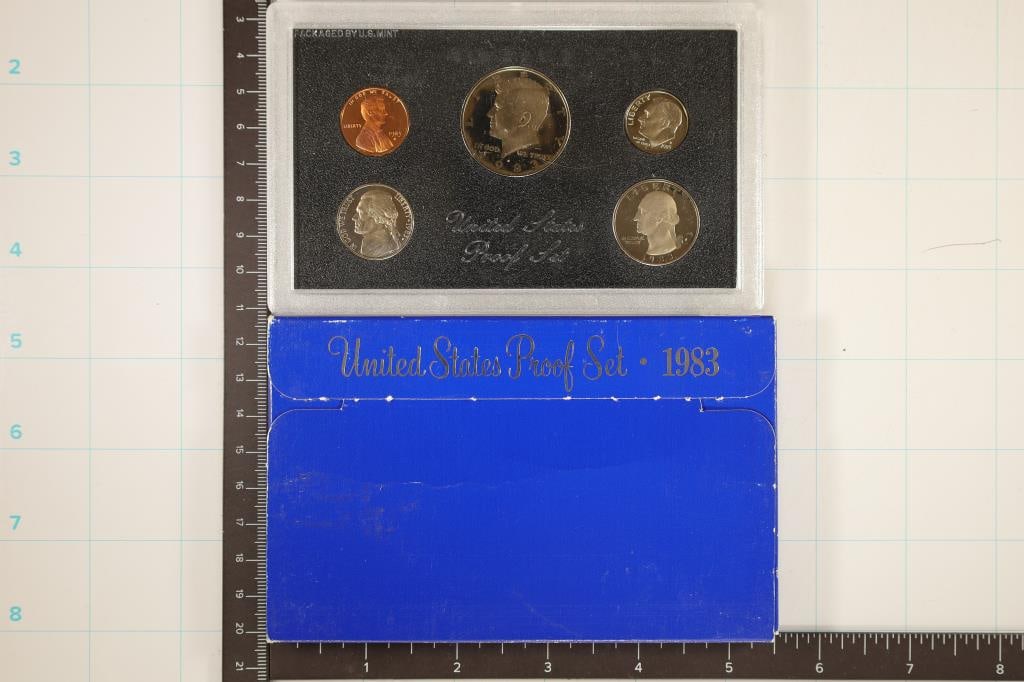 1983 US PROOF SET (WITH BOX) (1 of 2)