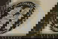 1 TROY OZ .999 FINE SILVER PF CAMBELLS SOUP ROUND,