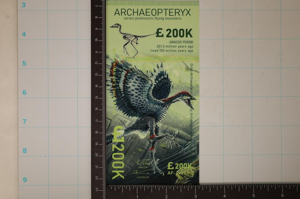 QUEEN MAUD'S LAND BANK 200 POUND PREHISTORIC (1 of 2)