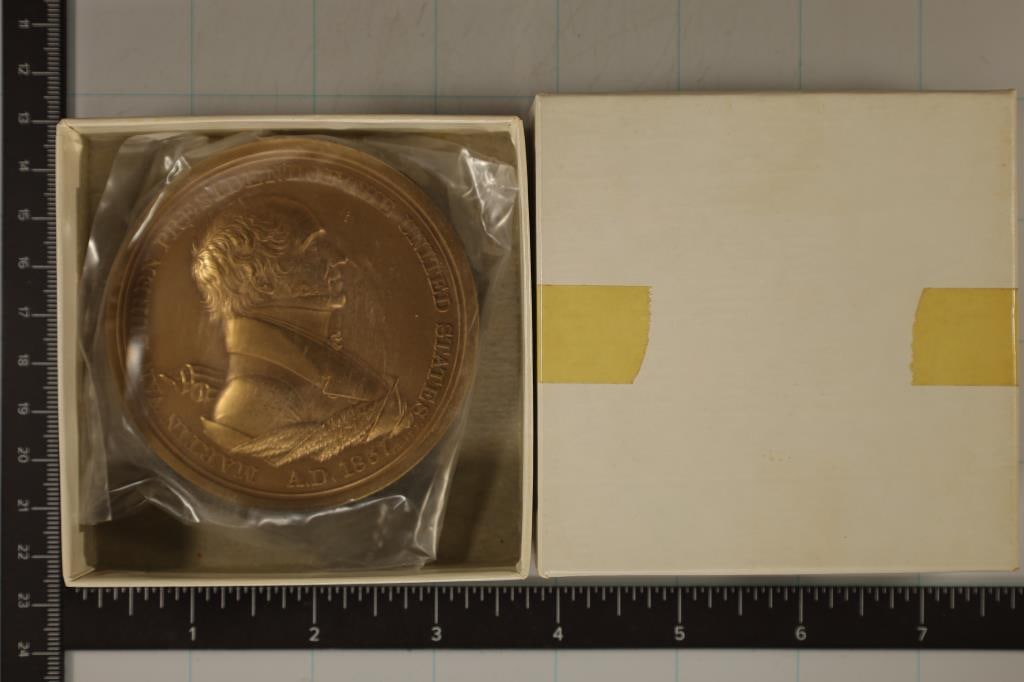 3" BRONZE MEDAL: MARTIN VAN BUREN PRESIDENT OF (1 of 2)