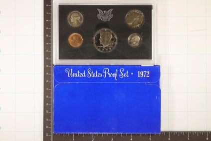1972 US PROOF SET (WITH BOX)