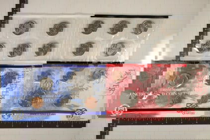 1999 US MINT SET (UNC) P/D (WITH ENVELOPE)