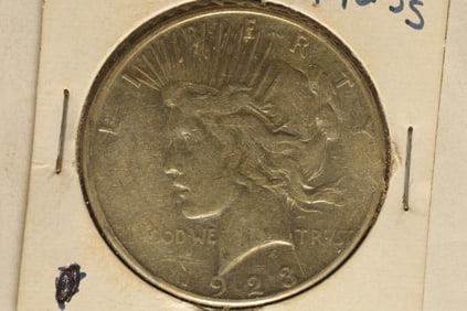1923-S PEACE SILVER DOLLAR