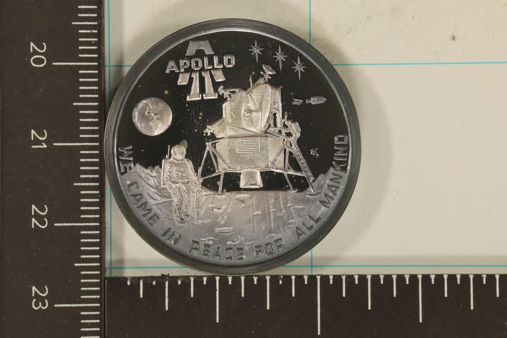 20.6 GRAM .999 SILVER 'WE CAME IN PEACE FOR ALL (1 of 2)