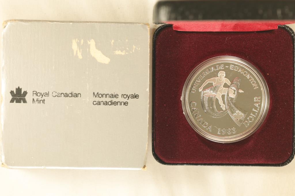 1983 CANADA UNIVERSITY OF EDMONTON SILVER DOLLAR (1 of 2)