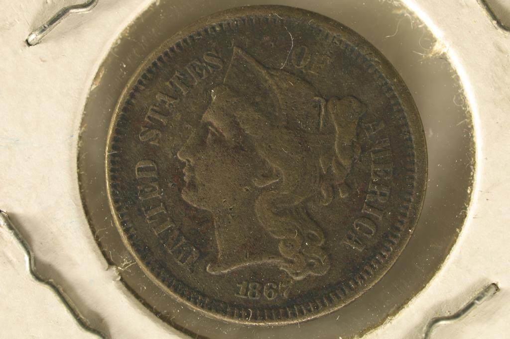 1867 US 2 CENT PIECE (1 of 2)