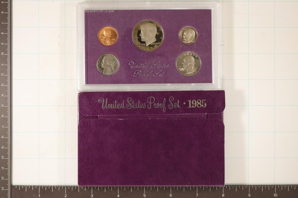 1985 US PROOF SET (WITH BOX) (1 of 2)