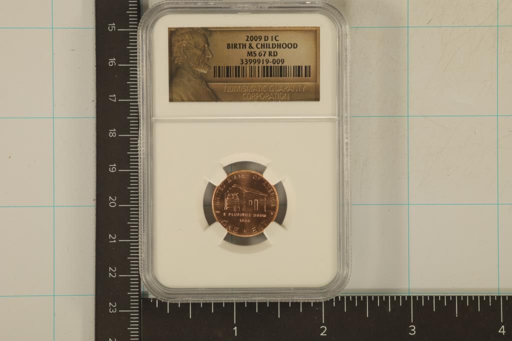 2009-D BIRTH & EARLY CHILDHOOD LINCOLN CENT NGC (1 of 2)