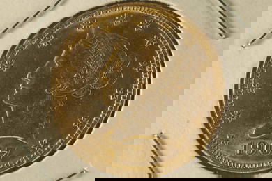 GOLD 1907 LIBERTY HEAD EAGLE .48375 OZ. AGW PURE
