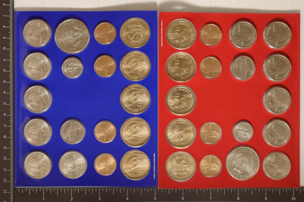 2009 US MINT SET (UNC) P/D IN CARDBOARD CARD (1 of 2)