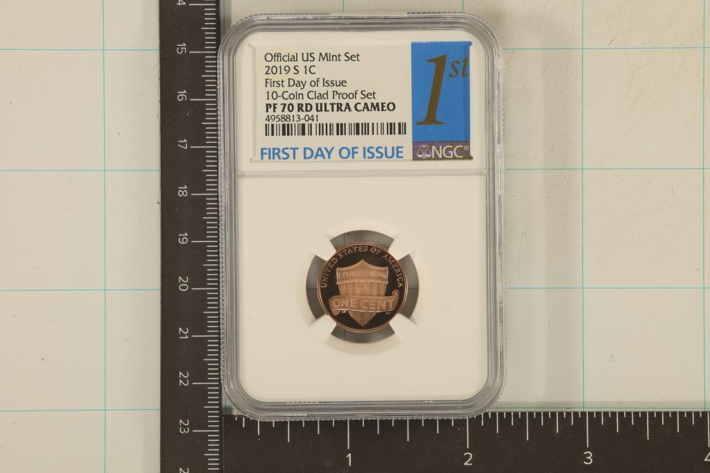 2019-S LINCOLN CENT NGC PF70 RED ULTRA CAMEO (1 of 2)