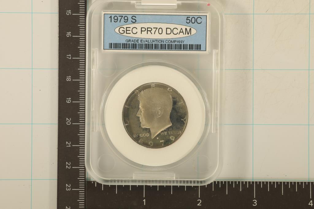 1979-S KENNEDY HALF DOLLAR PR70 DCAM NOT A GOOD (1 of 2)