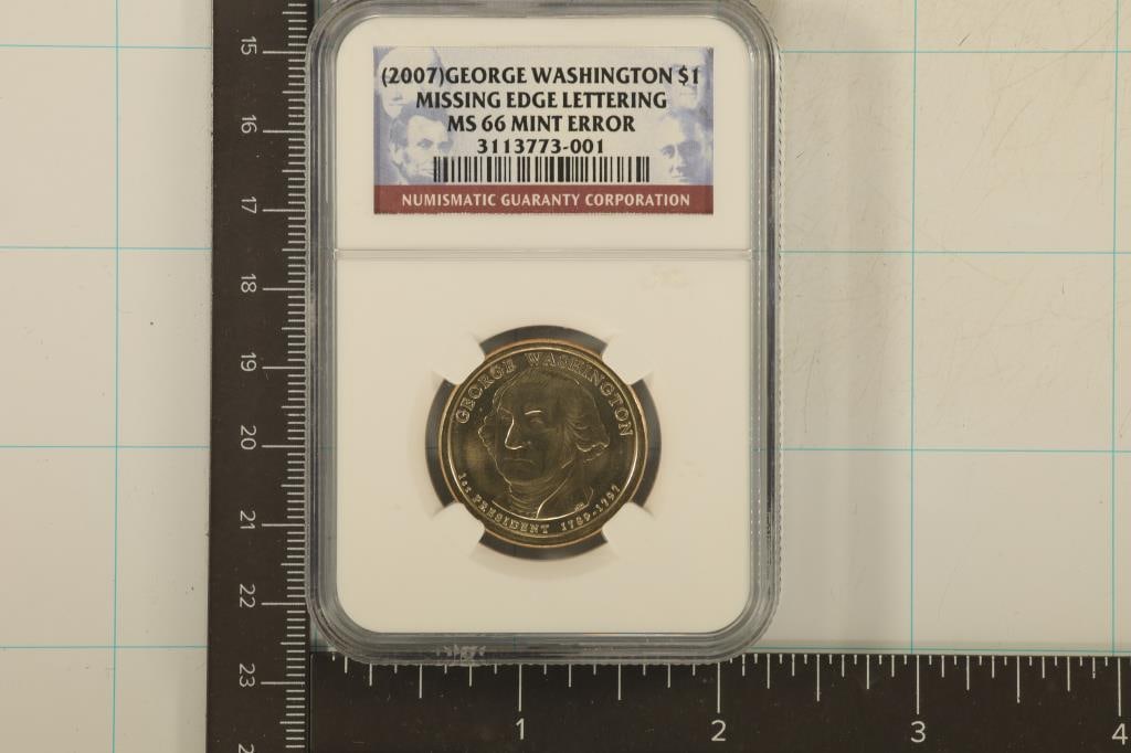 ERROR 2007 MISSING EDGE LETTERING GEORGE (1 of 2)