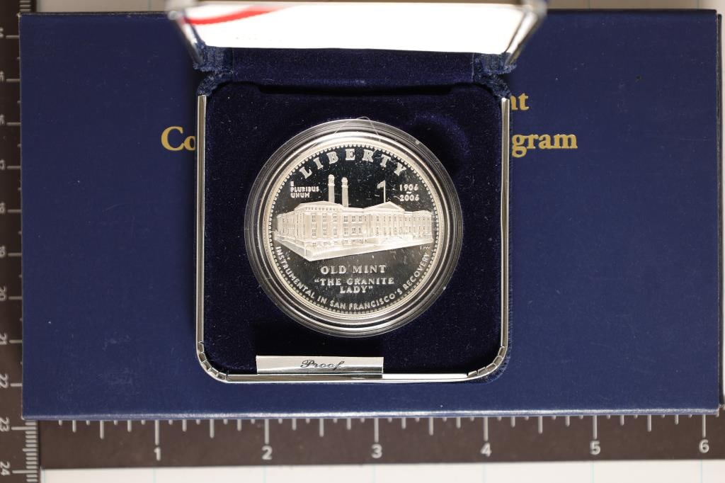 2006-S US PROOF SILVER DOLLAR SAN FRANCISCO (1 of 2)