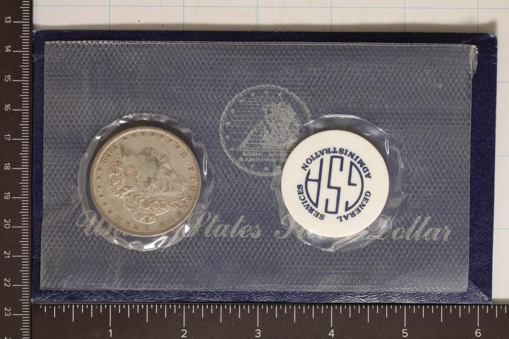 1878 GSA SOFT PACK MORGAN SILVER DOLLAR (1 of 2)