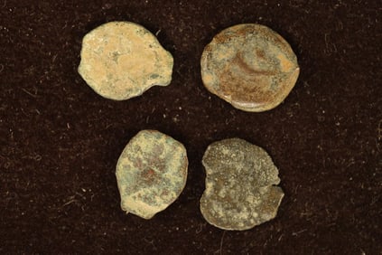 4-B.C.-A.D. JUDAEAN ANCIENT COINS