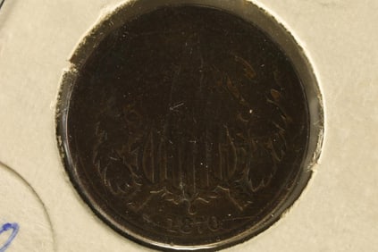 1870 US TWO CENT PIECE