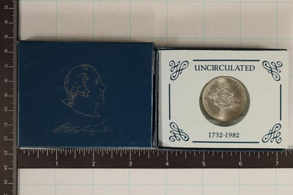 1982-D GEORGE WASHINGTON COMMEMORATIVE SILVER