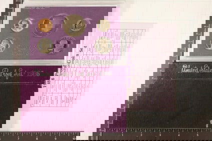 1986 US PROOF SET (WITH BOX) WITH CERTIFICATE