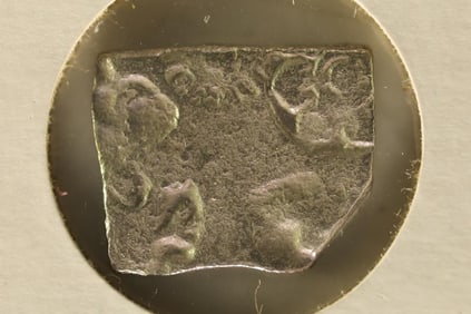 INDIA SILVER PUNCH COIN FROM 400B.C.-100A.D.
