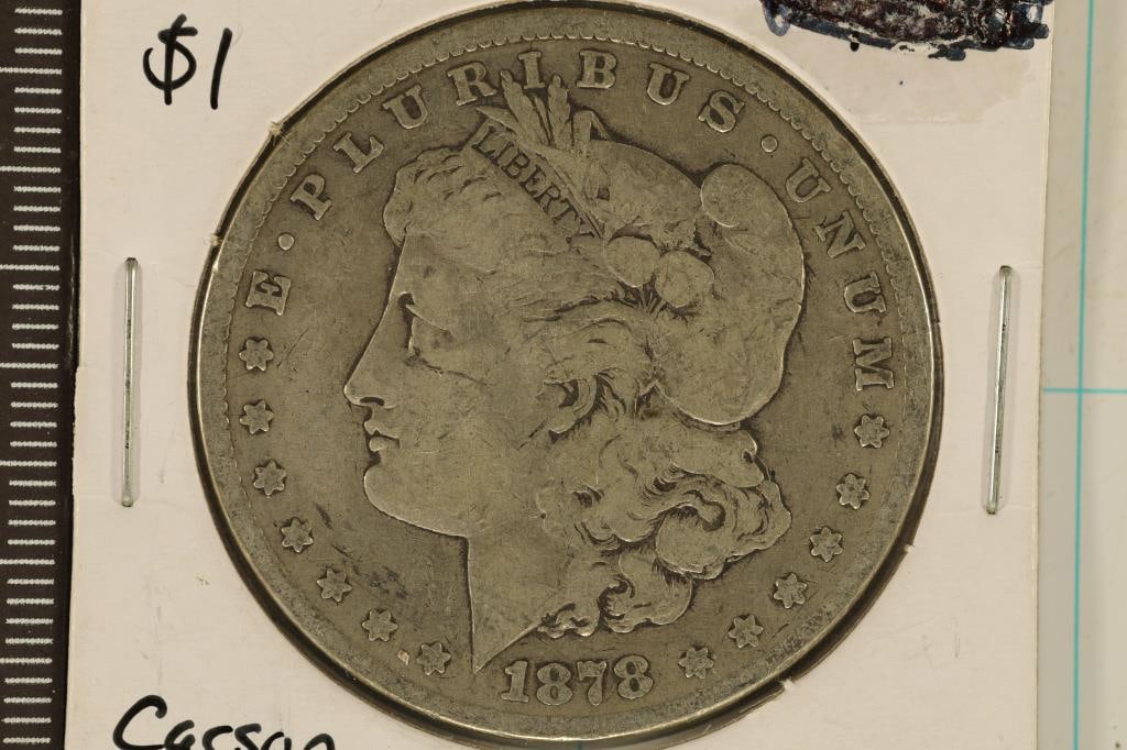 1878-CC MORGAN SILVER DOLLAR (1 of 2)