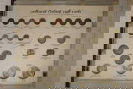 20TH CENTURY TYPE COINS: 19 COINS IN CAPITAL