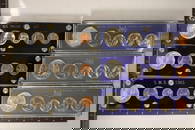 6-US SPECIAL MINT SETS: 3-1965 IN PLASTIC HOLDERS,