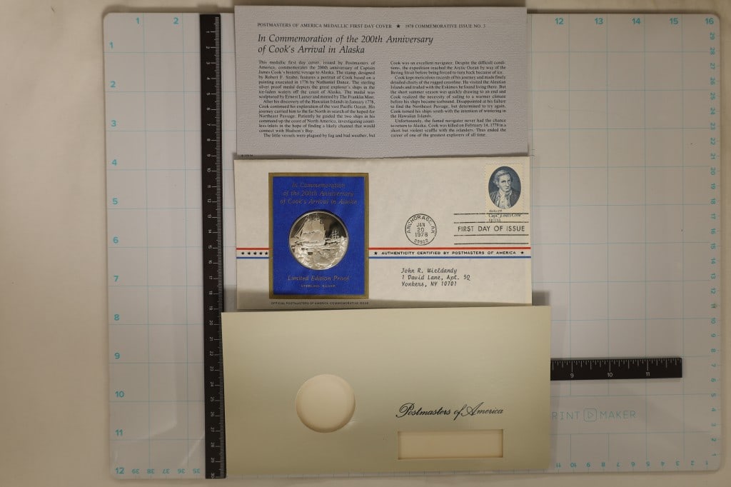 .8 OZ. STERLING SILVER PROOF ROUND "200TH ANNIV. (1 of 2)