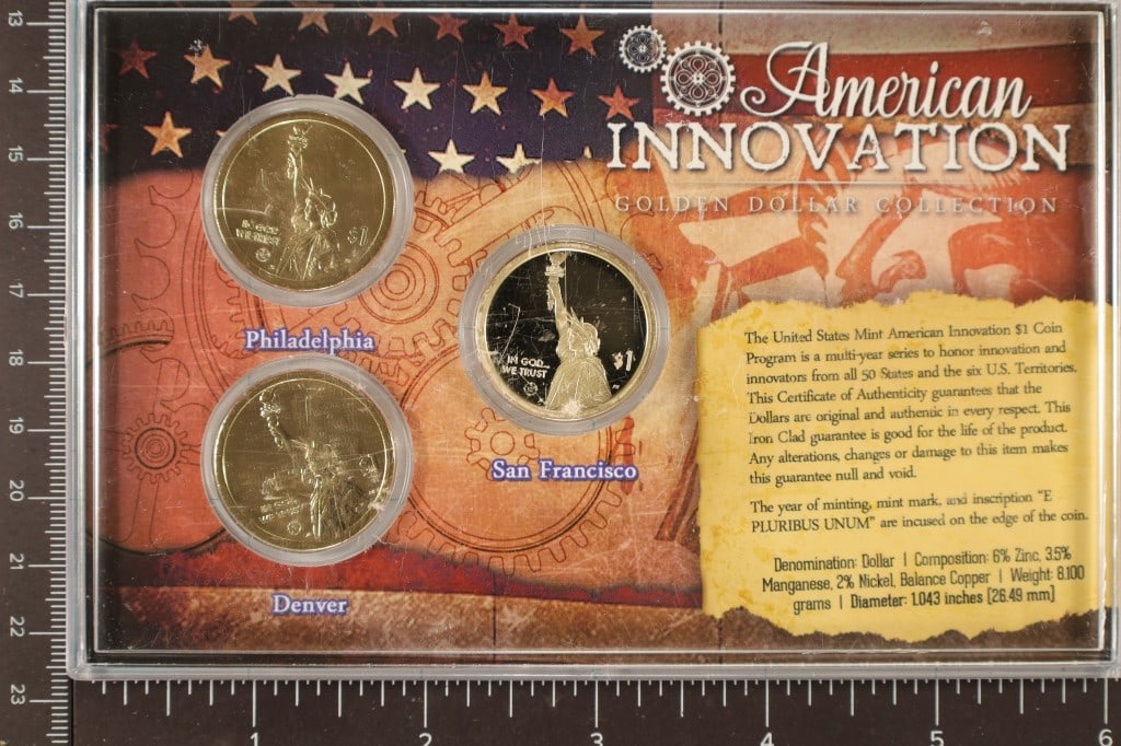 2020-P/D/S AMERICAN INNOVATION DOLLARS BU: SEPTIMA CLARK IN HARD PLASTIC CASE