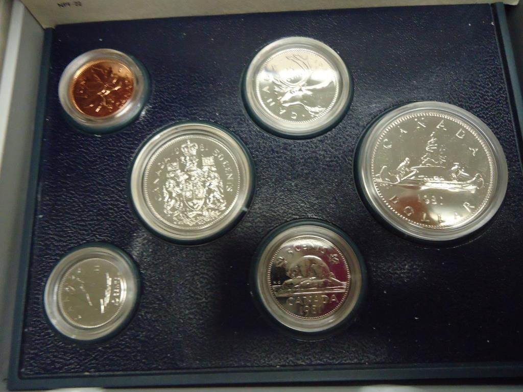 1981 CANADA SPECIMEN SET ORIGINAL ROYAL CANADIAN MINT (1 of 2)
