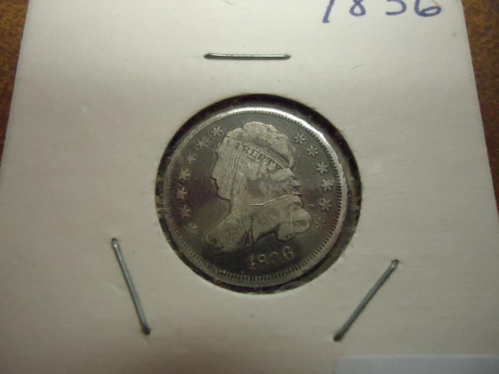 1836 CAPPED BUST DIME (SCRATCHES) (1 of 2)