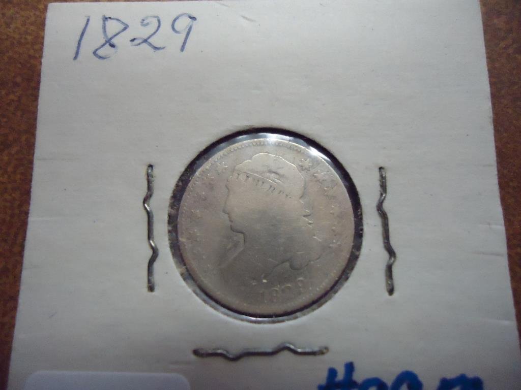 1829 CAPPED BUST DIME (1 of 2)