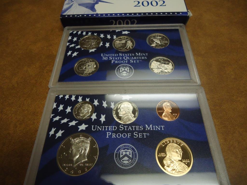 2002 US PROOF SET (WITH BOX) (1 of 2)