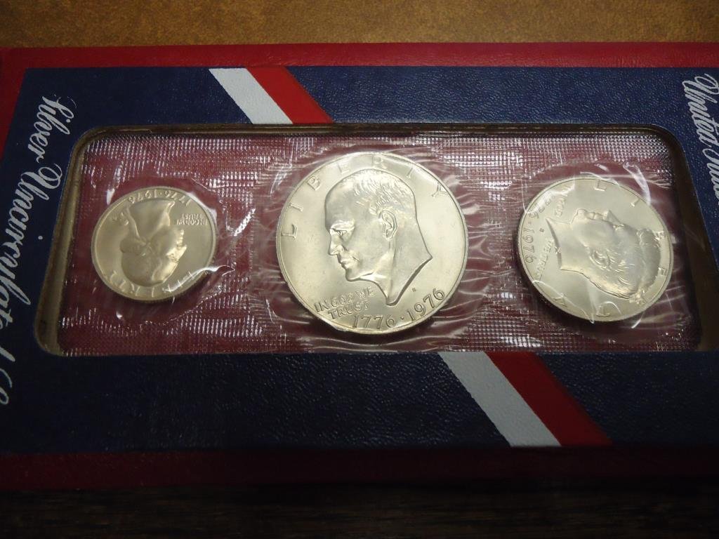 1976-S US BICENTENNIAL SILVER UNC SET ORIGINAL US MINT (1 of 2)