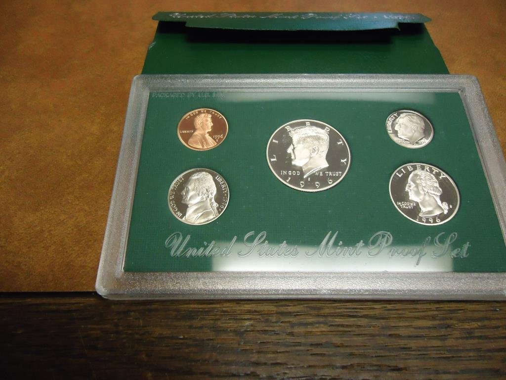1996 US PROOF SET (WITH BOX) (1 of 2)