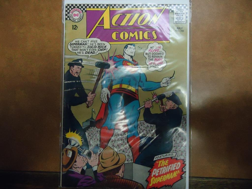JULY 1965 ACTION COMICS #352 SUPER MAN (1 of 1)