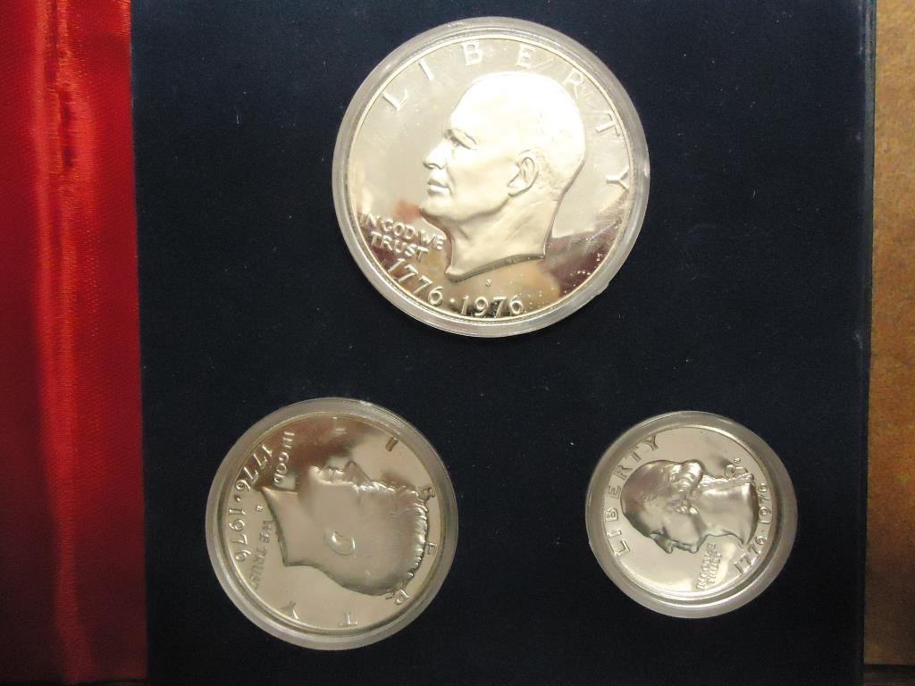 1976-S US BICENTENNIAL SILVER PROOF SET (1 of 2)