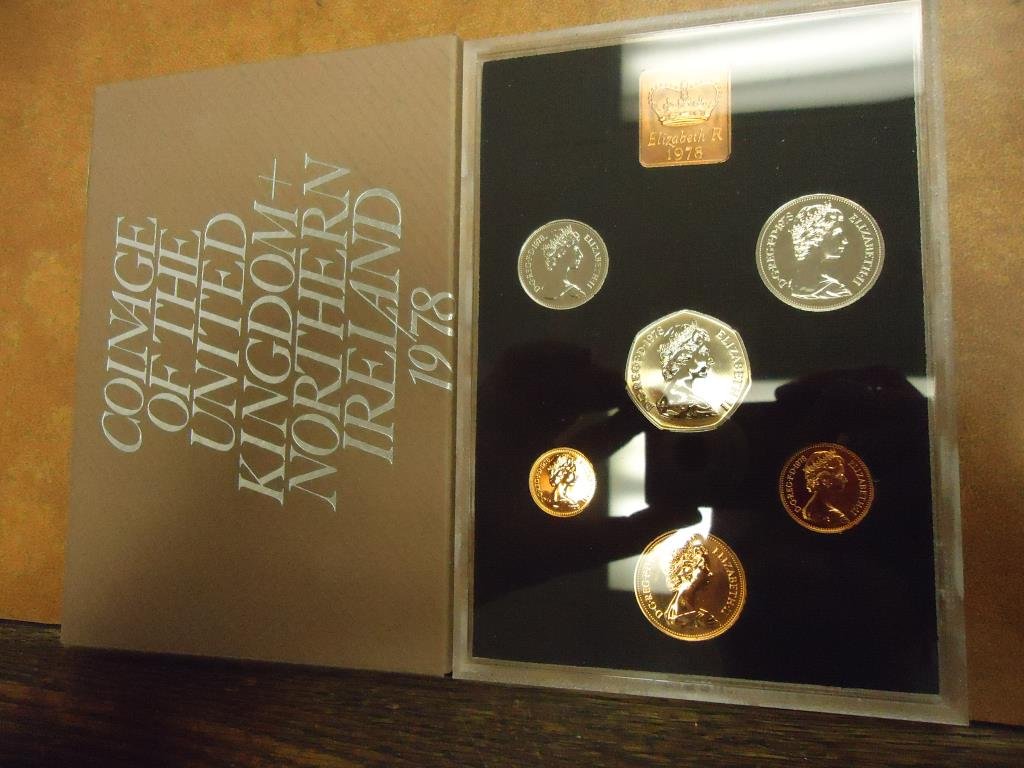 1978 GREAT BRITAIN AND NORTHERN IRELAND PROOF SET: ORIGINAL ROYAL MINT PACKAGING