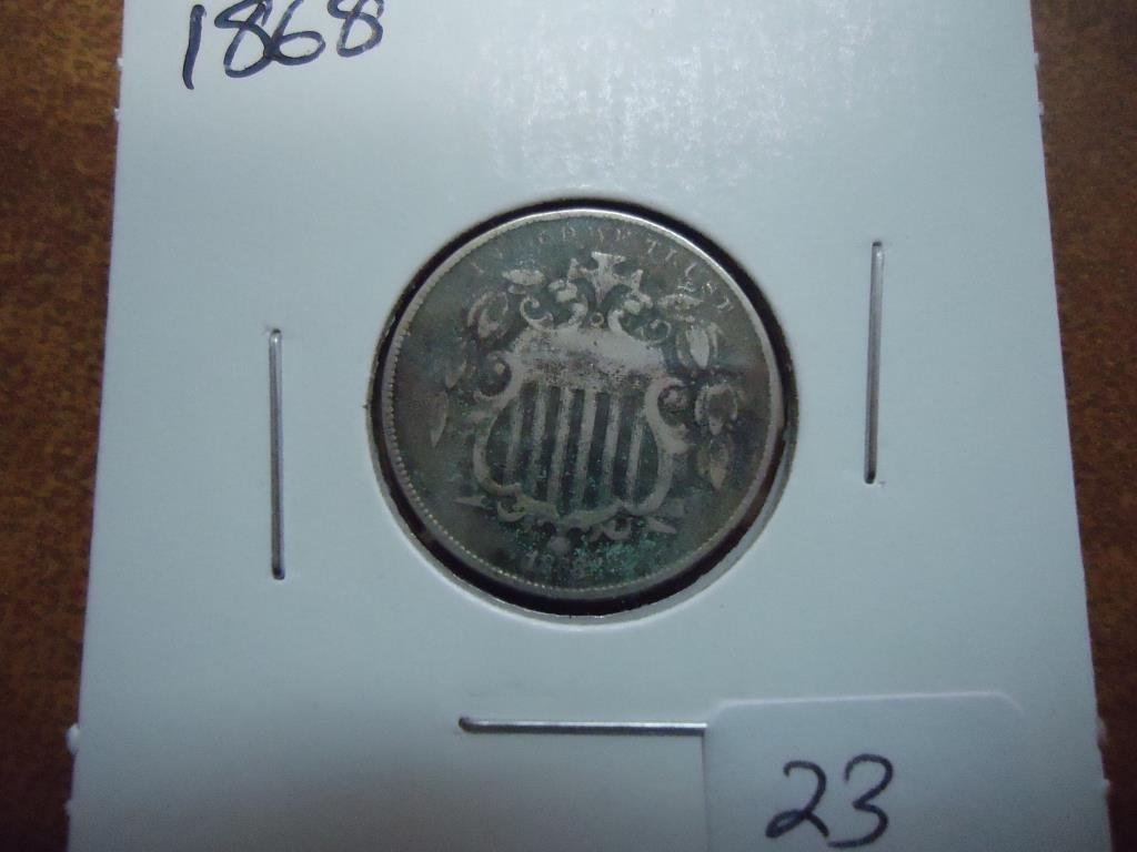 1868 SHIELD NICKEL (1 of 2)