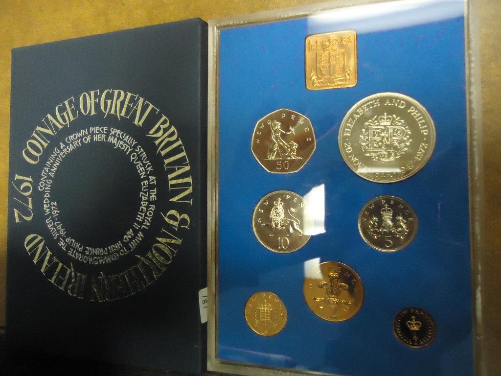 1972 GREAT BRITAIN AND NORTHERN IRELAND PROOF SET (1 of 2)
