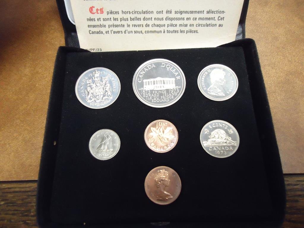 1973 CANADA DOUBLE CENT SET ORIGINAL ROYAL CANADIAN (1 of 1)