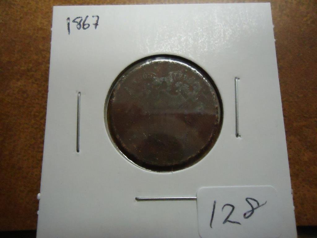 1867 US TWO CENT PIECE (1 of 2)