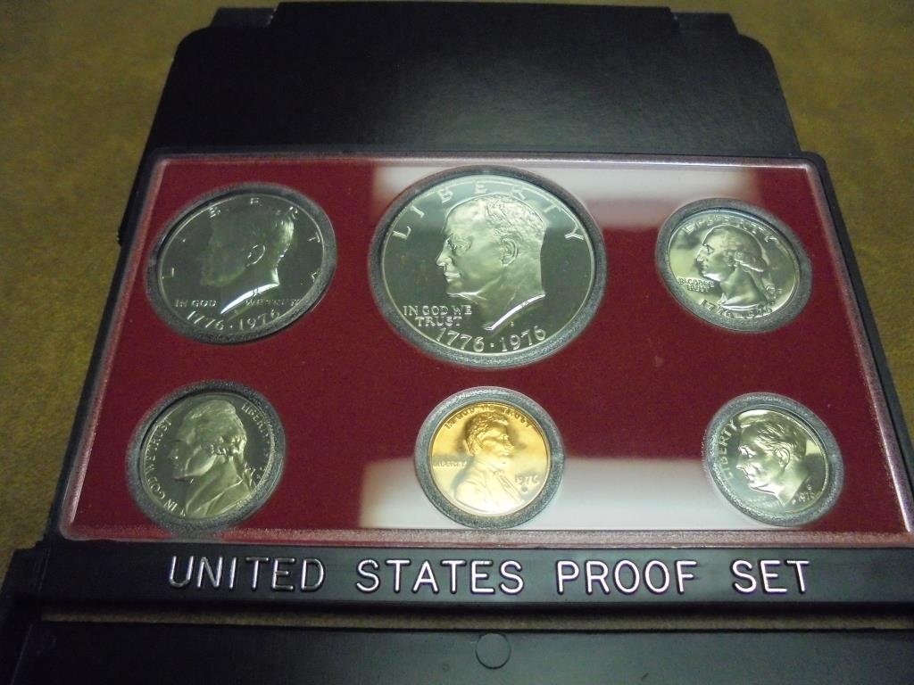 1976 US PROOF SET (WITH BOX) (1 of 2)