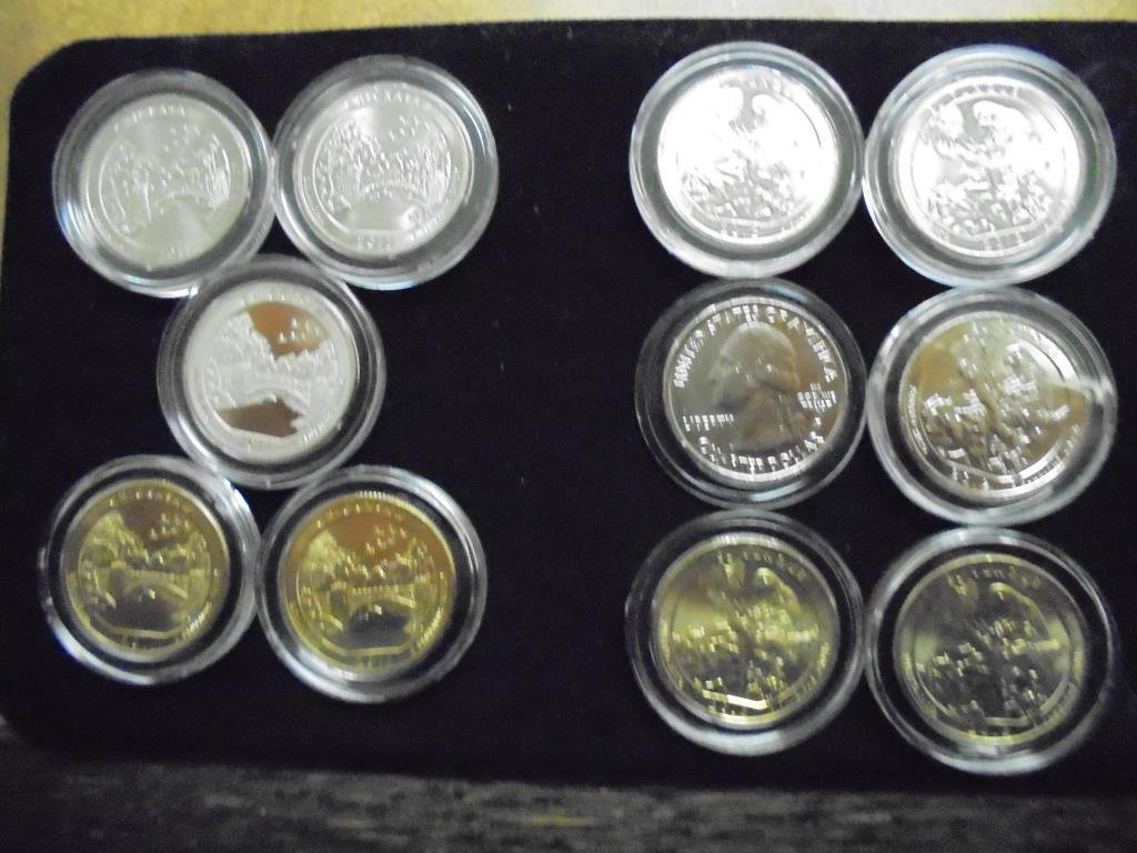 2011 & 2012 50 STATE QUARTERS SETS 2011 CHICKASAW AND (1 of 2)
