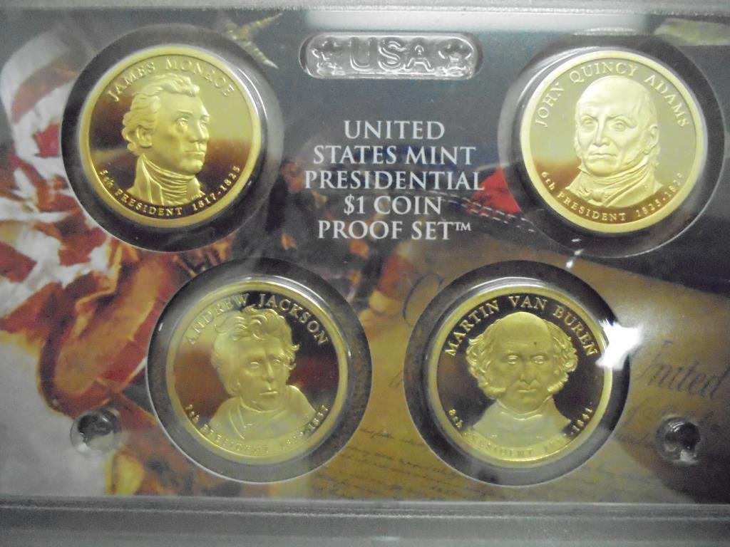 2008 US PRESIDENTIAL DOLLAR PROOF SET NO BOX (1 of 2)