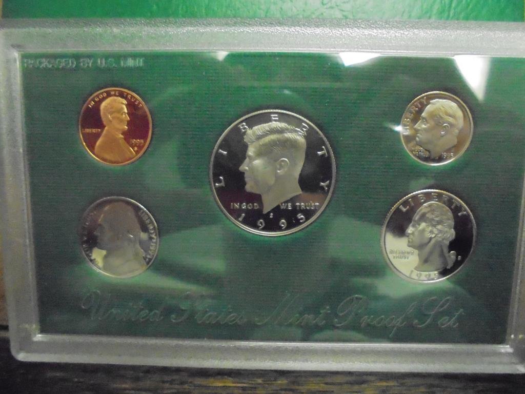 1995 US PROOF SET (WITH BOX) (1 of 2)