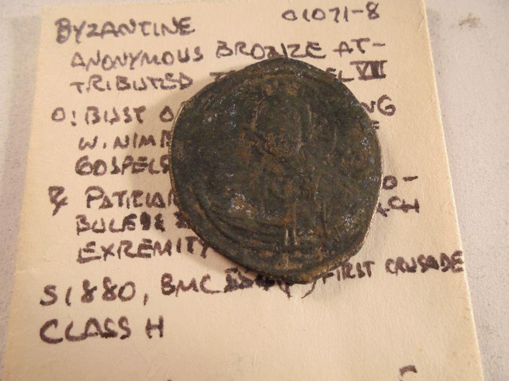 1071-1078 A.D. BYZANTINE MICHAEL VIII ANCIENT COIN: You must call or email us with your credit card number directly
