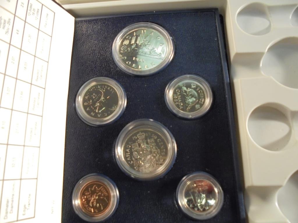 1985 CANADA SPECIMEN SET ORIGINAL ROYAL CANADIAN MINT (1 of 2)